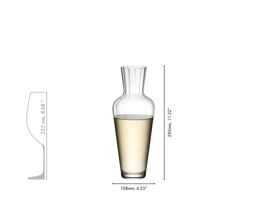 decanter riedel mosel fatto a macchina