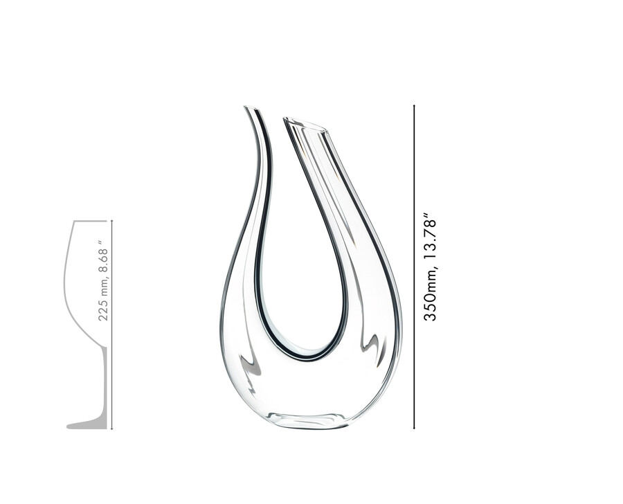 riedel amedeo fatto a mano decanter