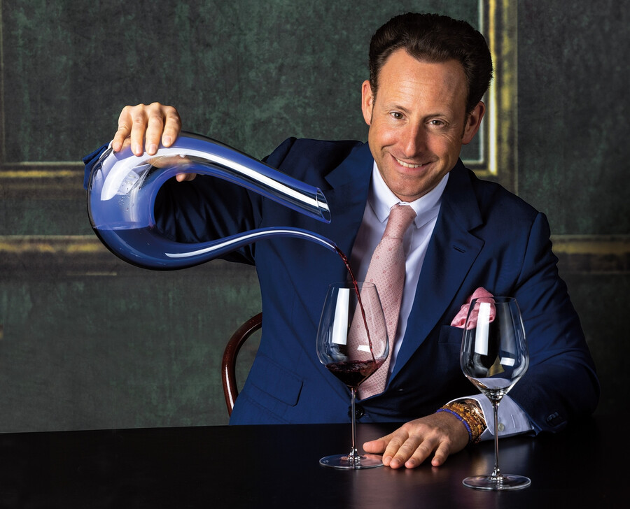 decanter riedel amadeo - blu
