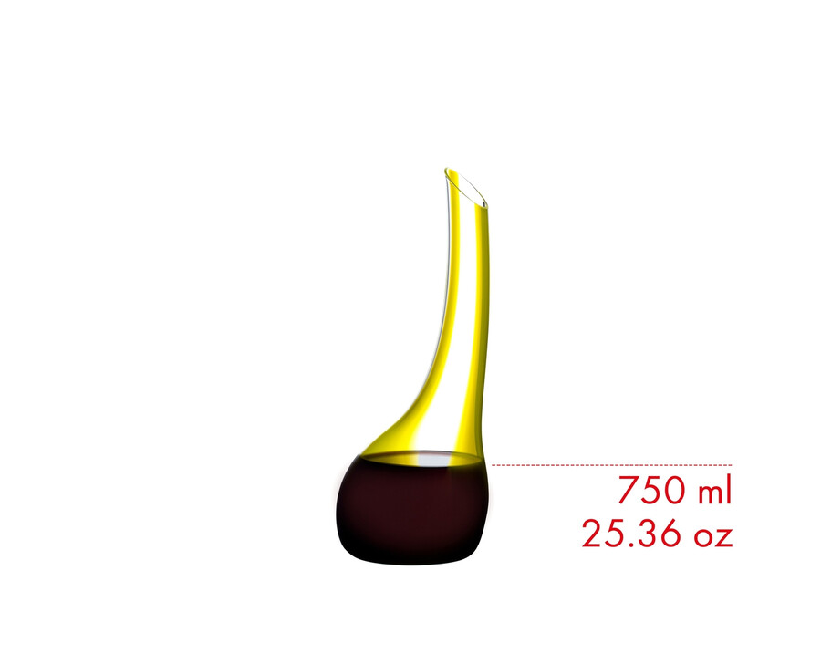 riedel decanter cornetto confetti - giallo