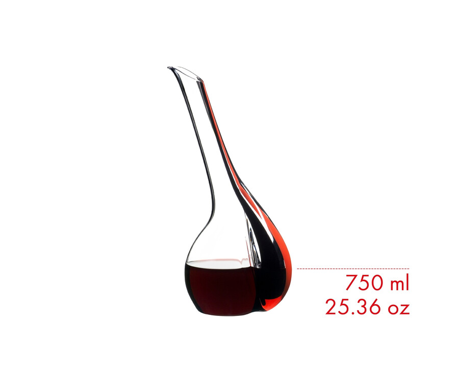 decanter riedel black tie touch - rosso