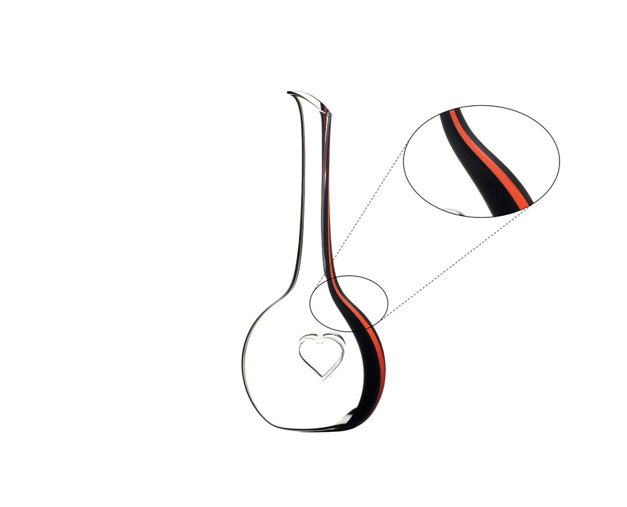 decanter riedel black tie bliss - rosso