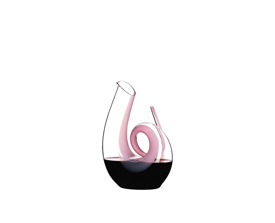 decanter riedel curly - rosa