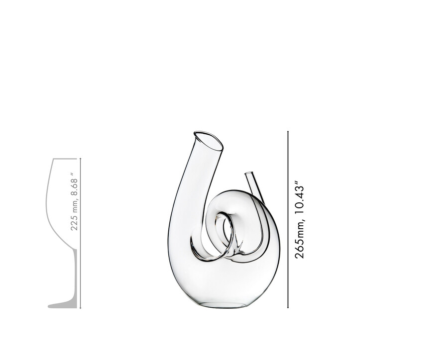decanter riedel curly