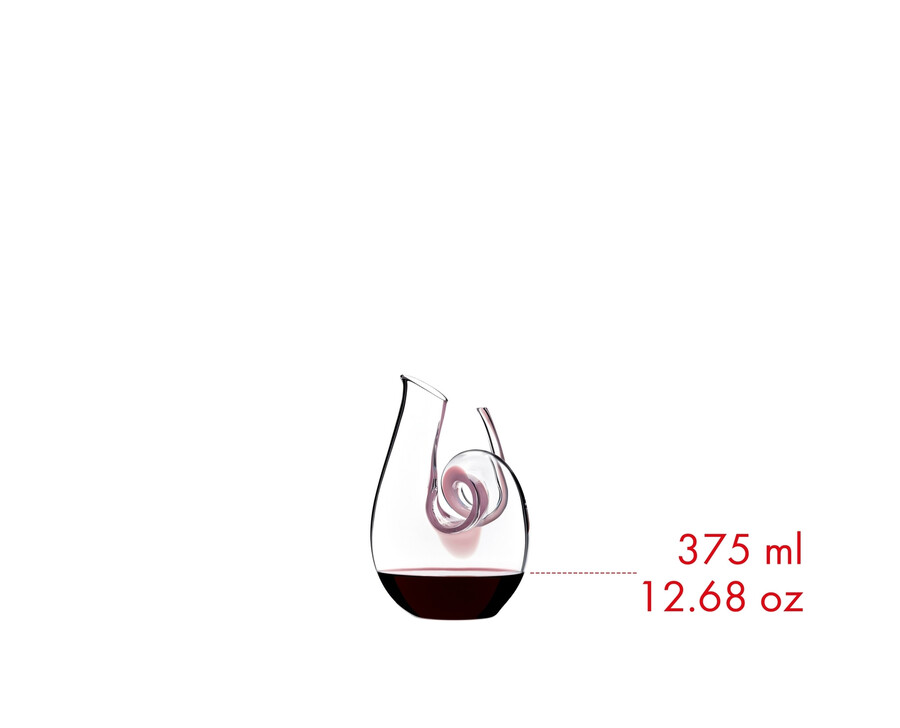 riedel curly mini decanter - rosa