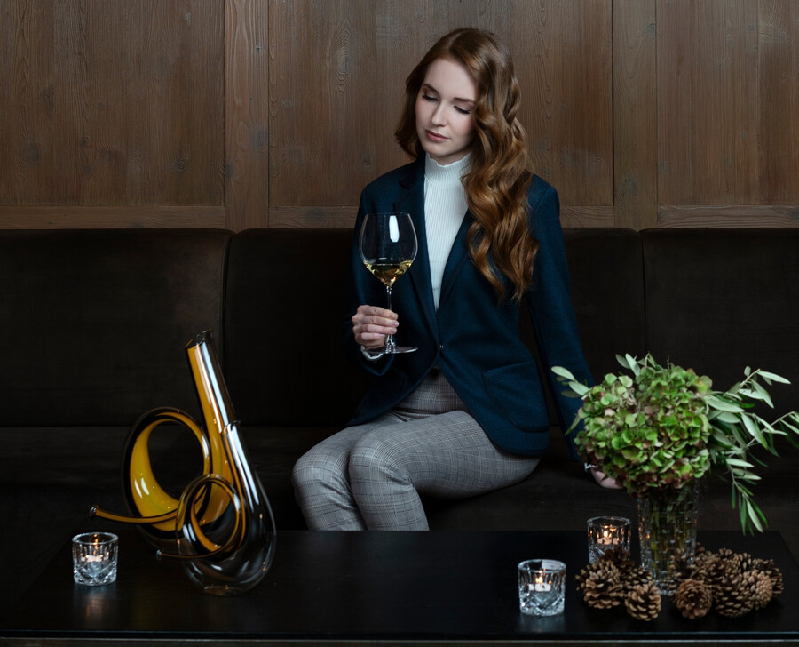 decanter riedel horn