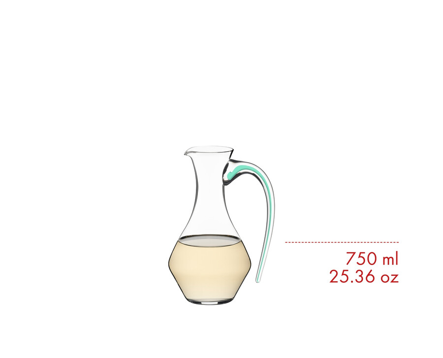 riedel fatto a mano decanter cabernet - menta