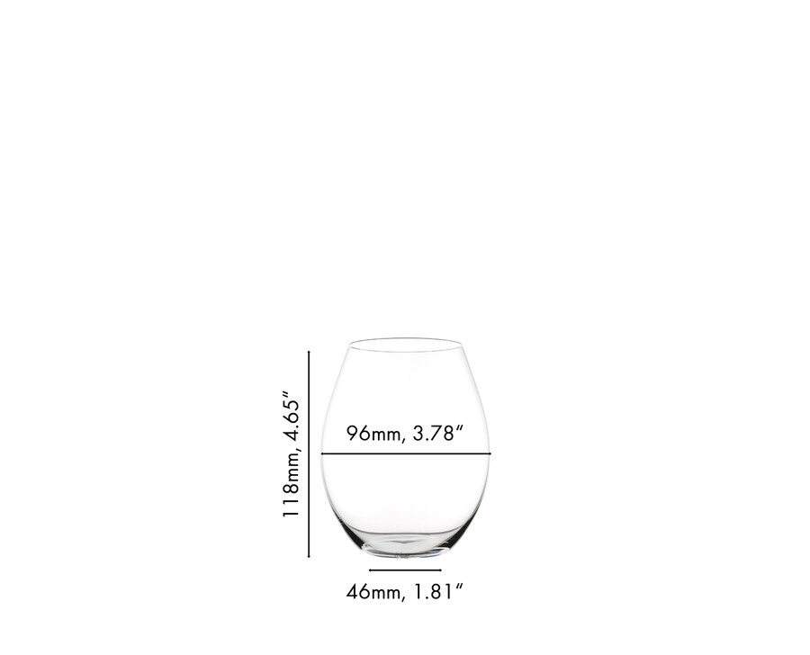 riedel the o wine tumbler old world syrah
