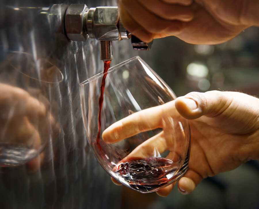 riedel the o wine tumbler o to go vino rosso