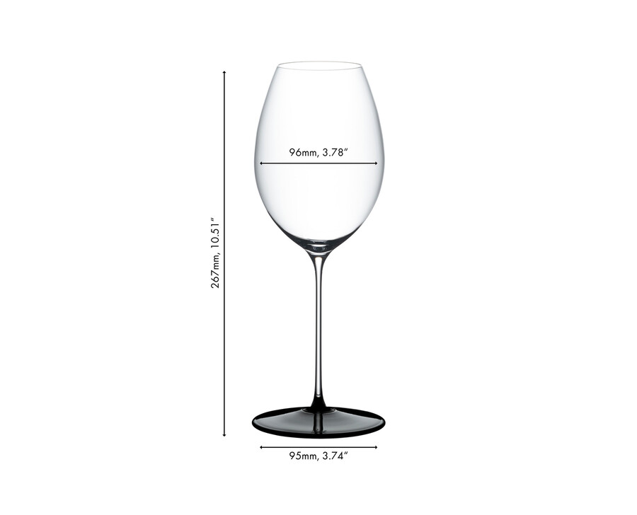 riedel fatto a mano cravatta nera hermitage