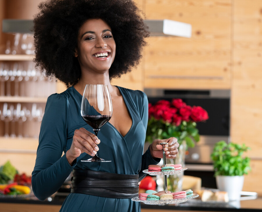 riedel fatto a mano performance cabernetsauvignon - gambo nero