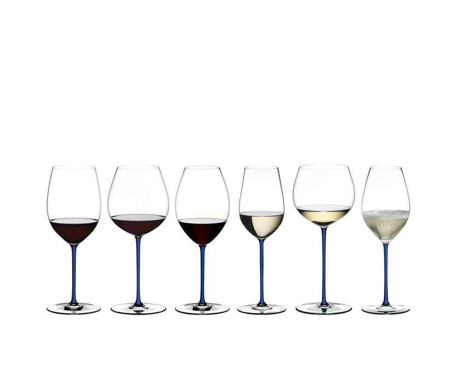 riedel fatto a mano pinot nero - blu scuro