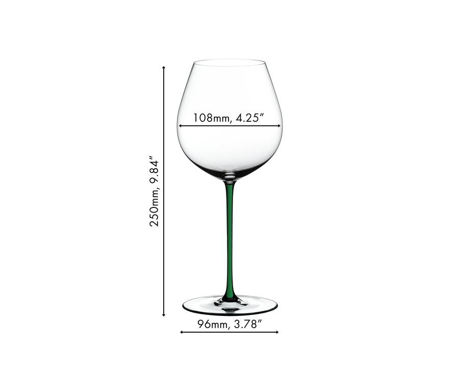 riedel fatto a mano pinot nero - verde