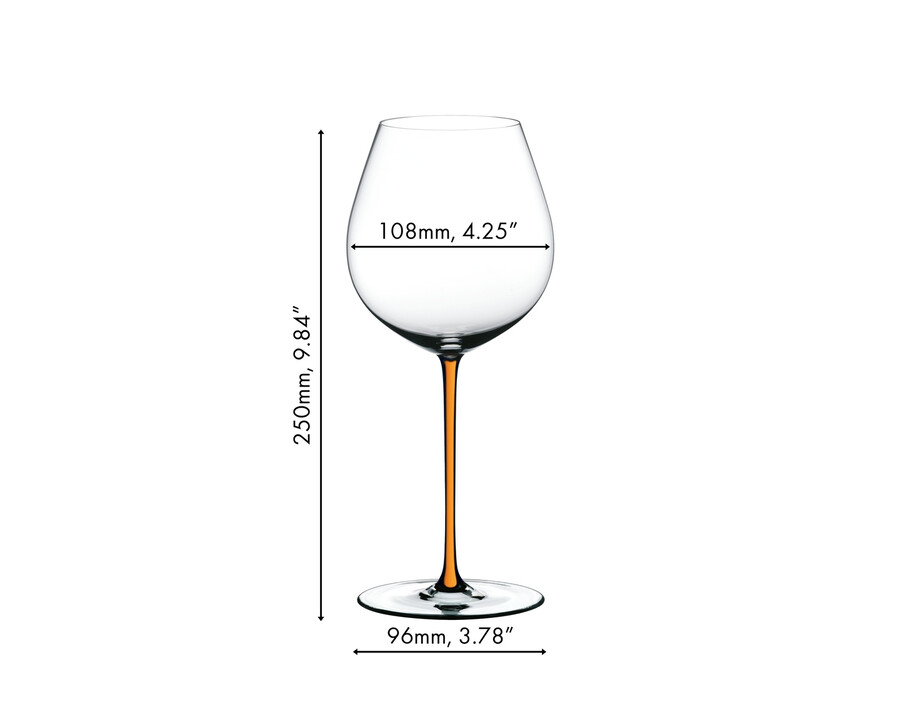 riedel fatto a mano pinot nero - arancio