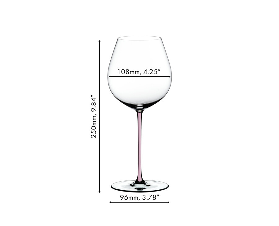 riedel fatto a mano pinot nero - rosa