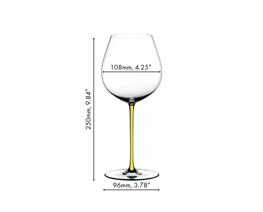 riedel fatto a mano pinot nero - giallo