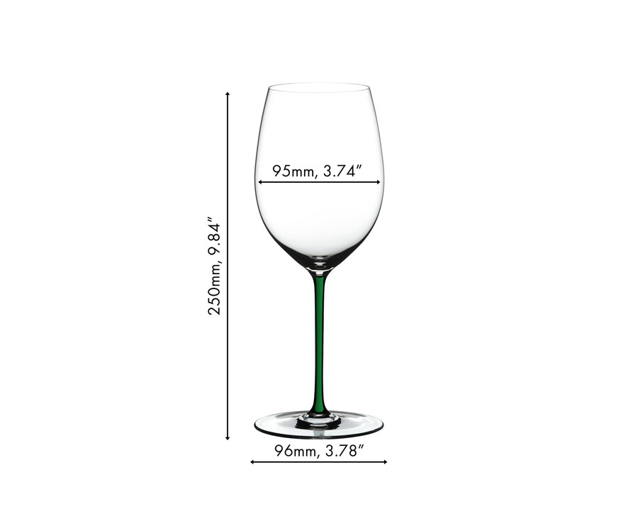 riedel fatto a mano cabernetmerlot - verde