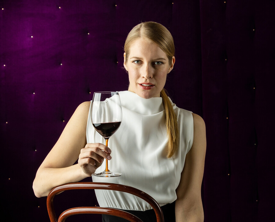 riedel fatto a mano cabernetmerlot - arancio