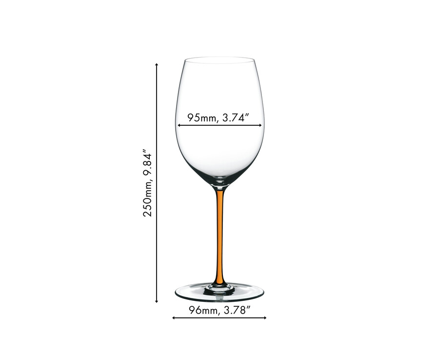 riedel fatto a mano cabernetmerlot - arancio