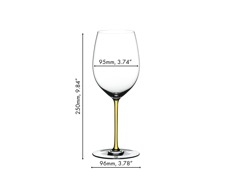 riedel fatto a mano cabernetmerlot - giallo