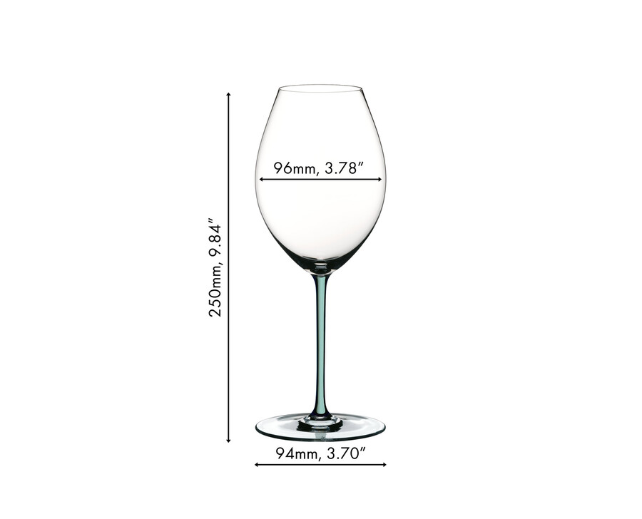riedel fatto a mano syrah - menta