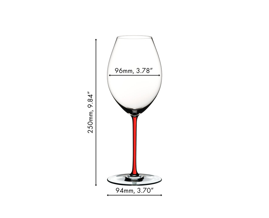 riedel fatto a mano syrah - rosso