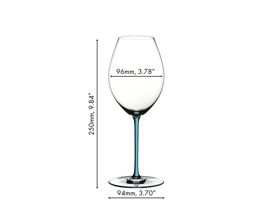 riedel fatto a mano syrah - turchese