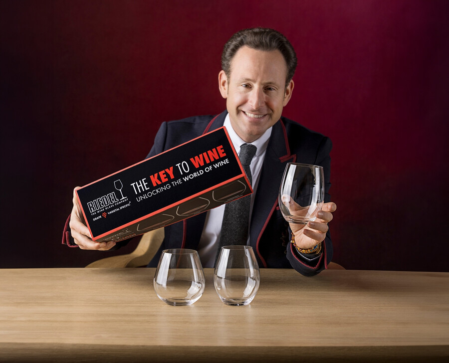 riedel the key to wine set per vino rosso