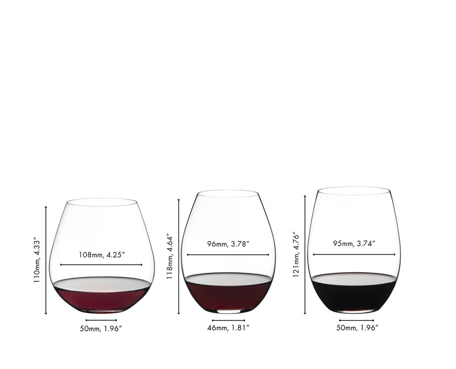 riedel the key to wine set per vino rosso