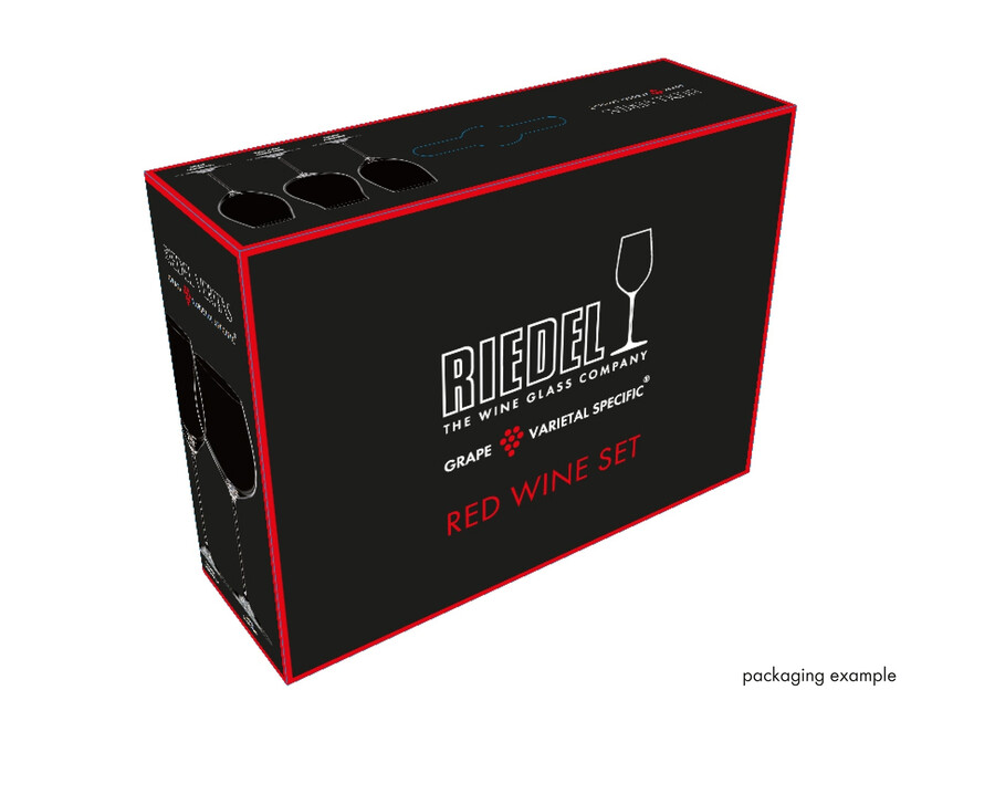 set degustazione vino rosso riedel veritas