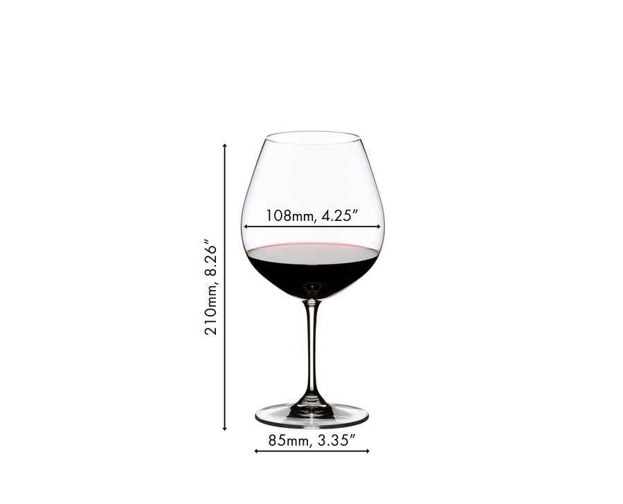 riedel vinum pinot noir rosso borgogna