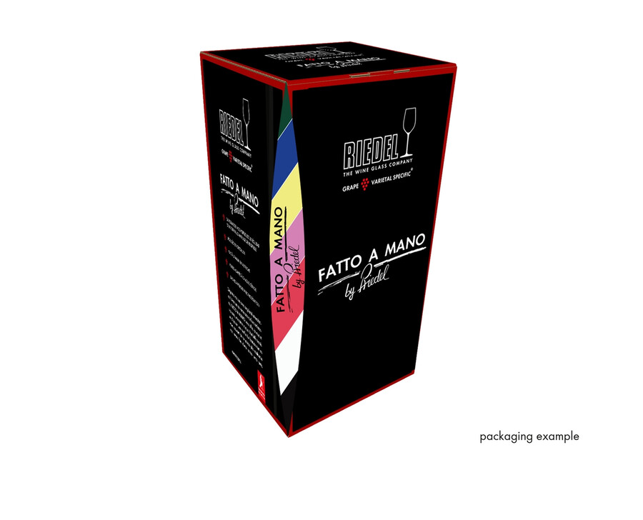 calice da champagne riedel fatto a mano performance - stelo rosso