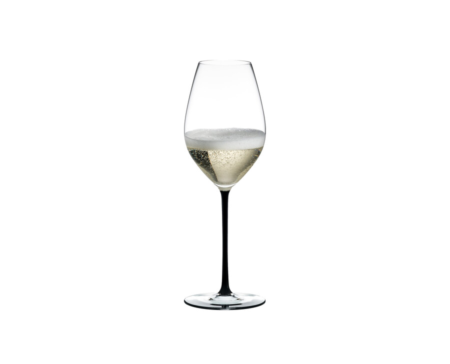 riedel fatto a mano bicchiere da vino champagne - nero
