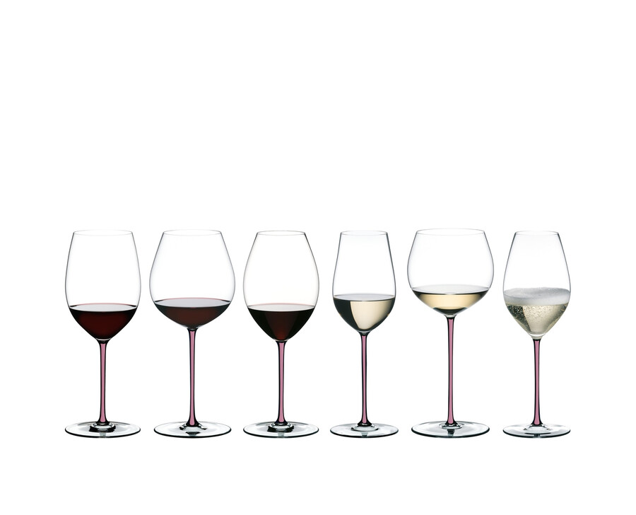 riedel fatto a mano bicchiere da vino champagne - malva