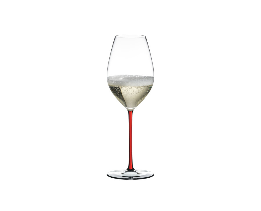 riedel fatto a mano bicchiere da vino champagne - rosso