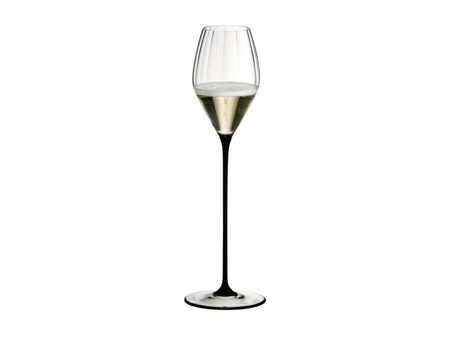bicchiere da champagne ad alte prestazioni riedel - nero