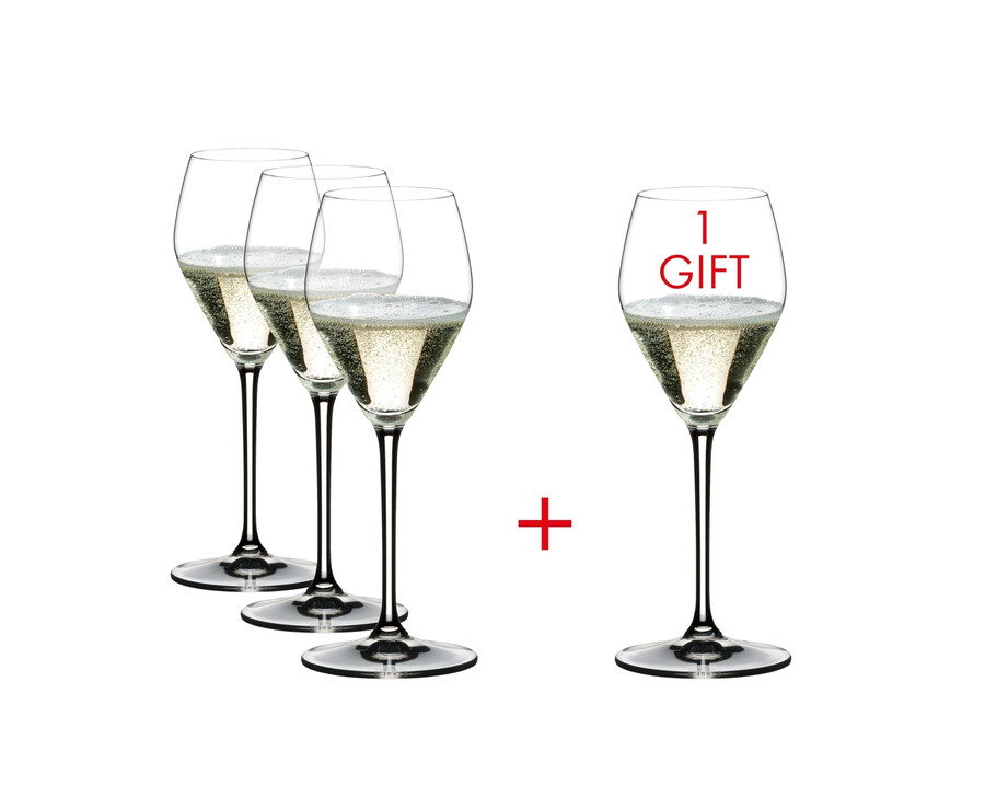 bicchiere da champagne riedel heart to heart