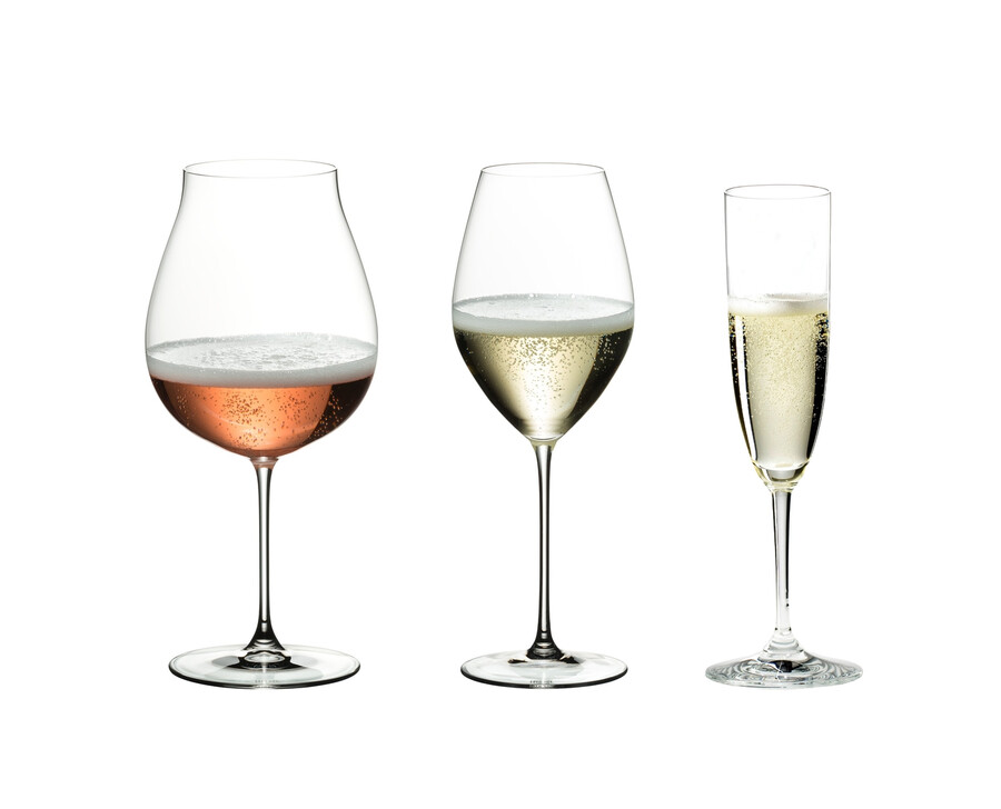 set degustazione champagne riedel veritas