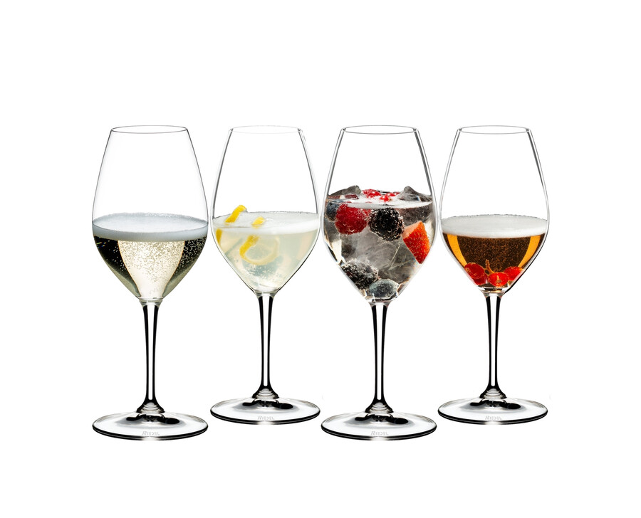 set da miscelazione per champagne riedel