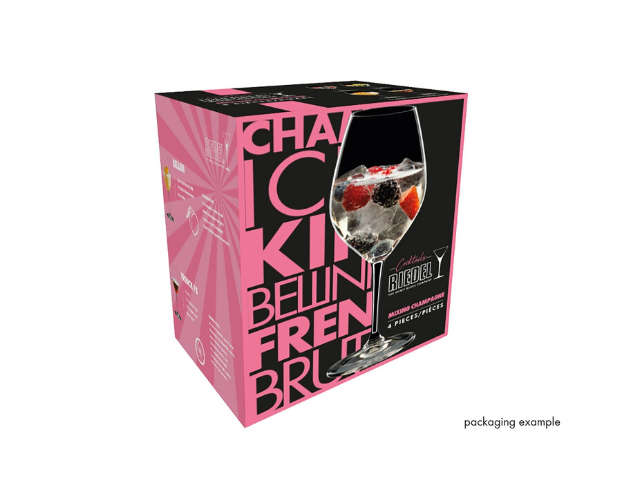 set da miscelazione per champagne riedel