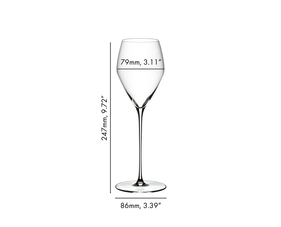 calice da vino champagne riedel veloce