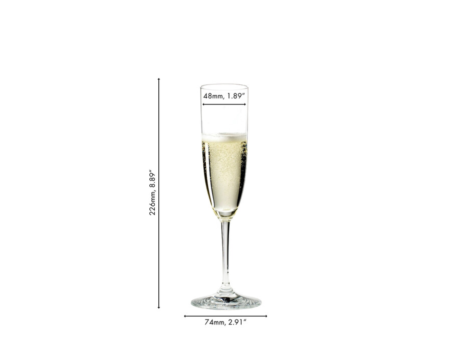 flûte da champagne riedel vinum