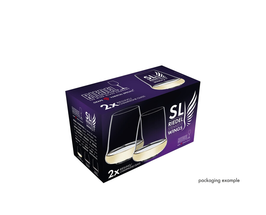 bicchiere da vino rieslingsauvignonchampagne sl riedel stemless wings