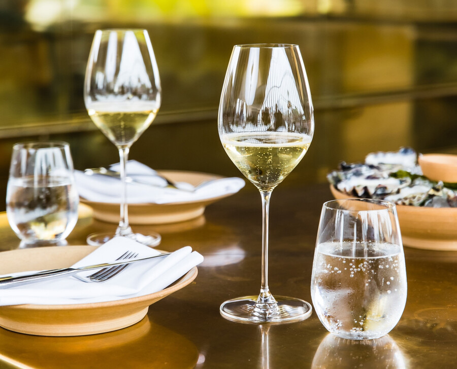 calice da vino champagne riedel veritas