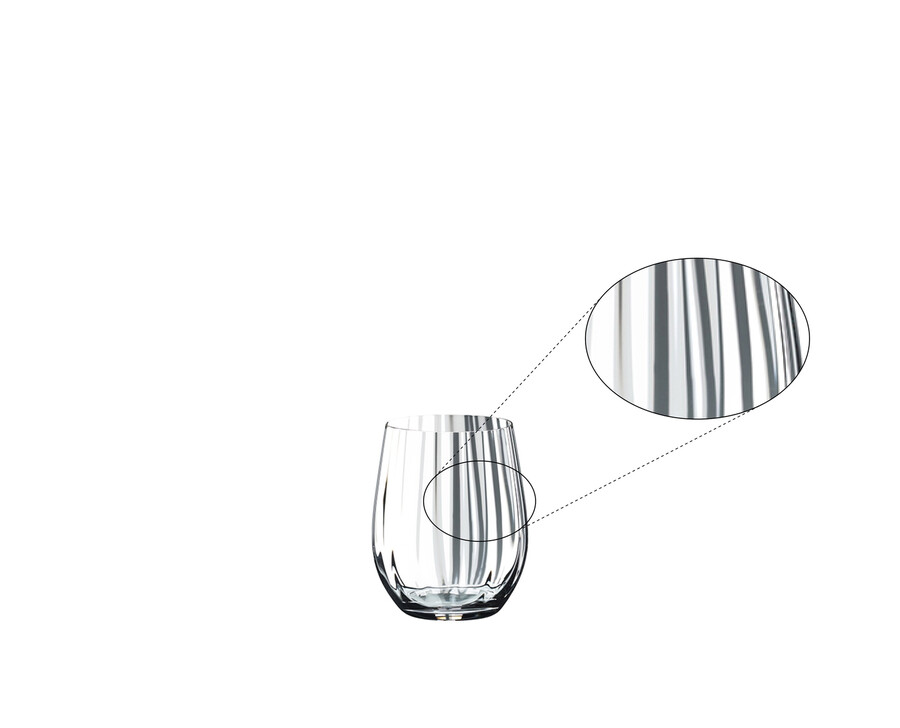 collezione di bicchieri riedel optical o whisky