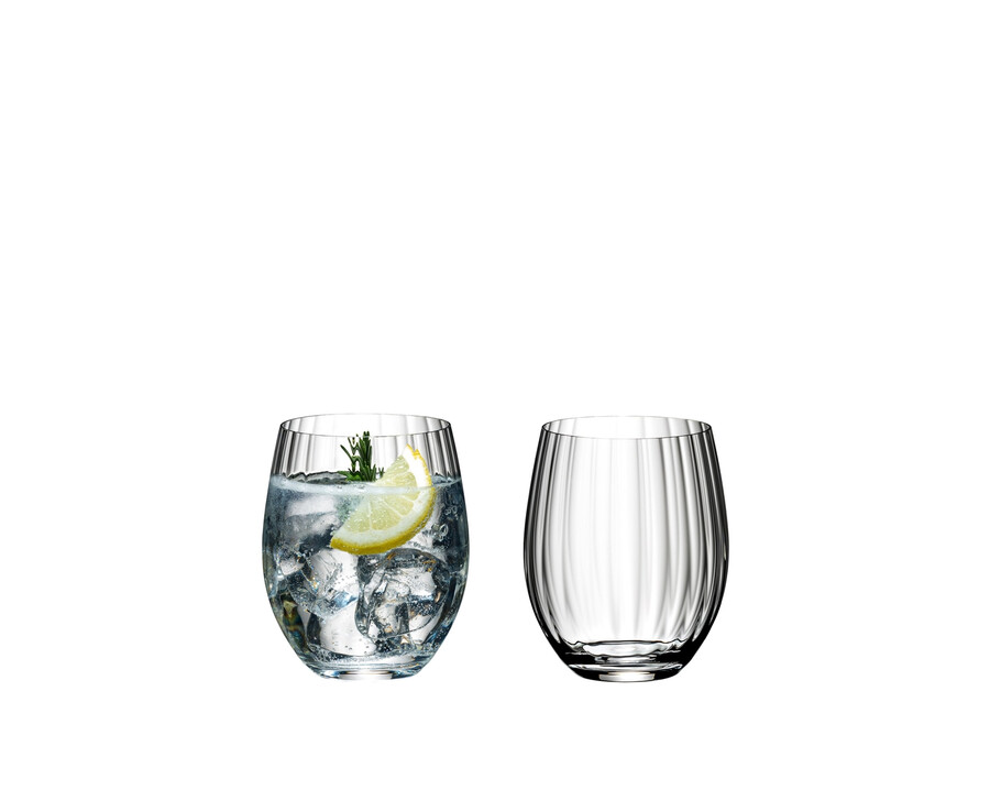 collezione di bicchieri riedel optical o long drink