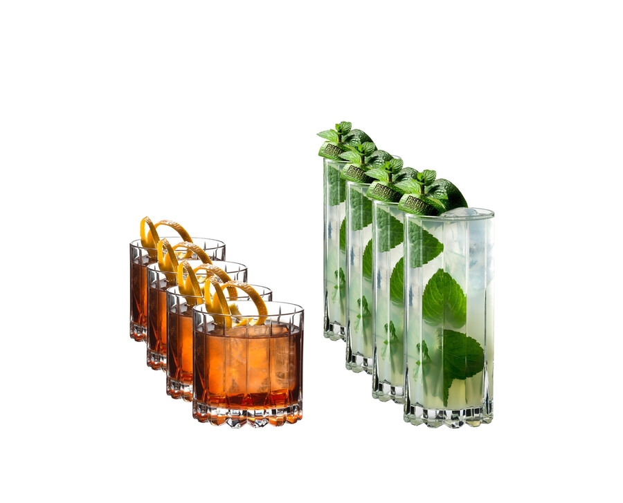 set di bicchieri riedel drink specific rocks highball