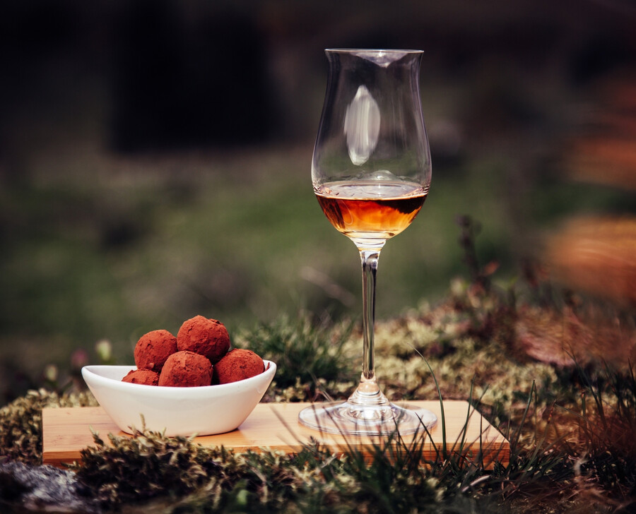 riedel set per miscelazione cognac