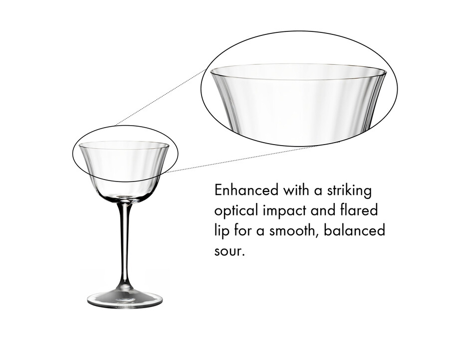 riedel drink specific glassware sour glass optic