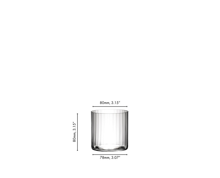 bicchiere multiuso riedel h2o optic